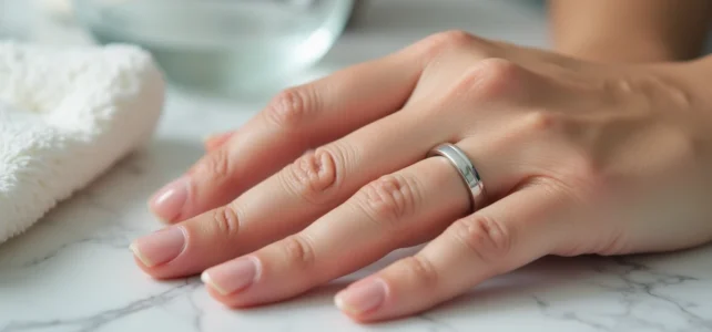 Astuces efficaces pour atténuer une marque laissée par une bague sur la peau Astuces efficaces pour atténuer une marque laissée par une bague sur la peau